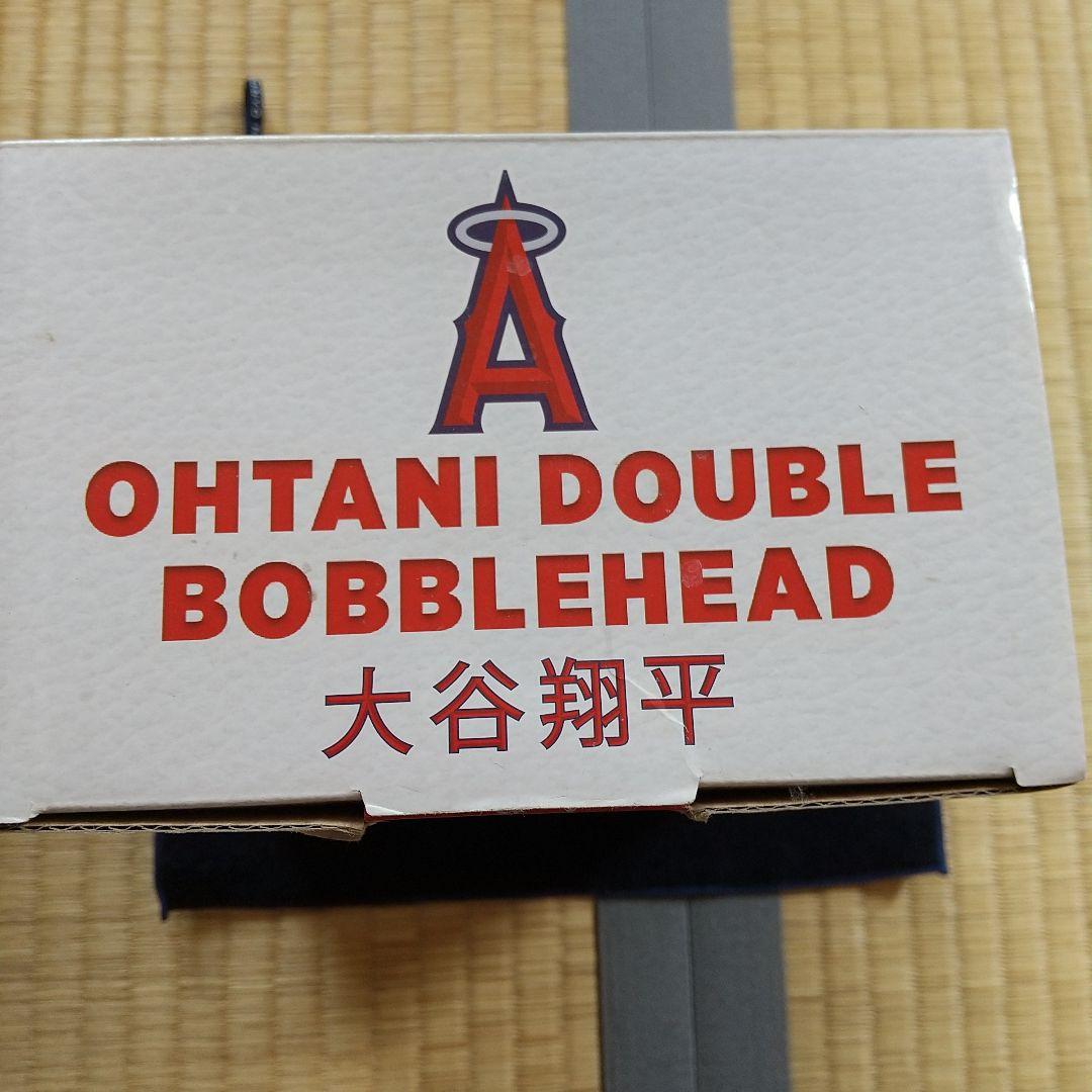 大谷選手のボブルヘッド人形になります。
