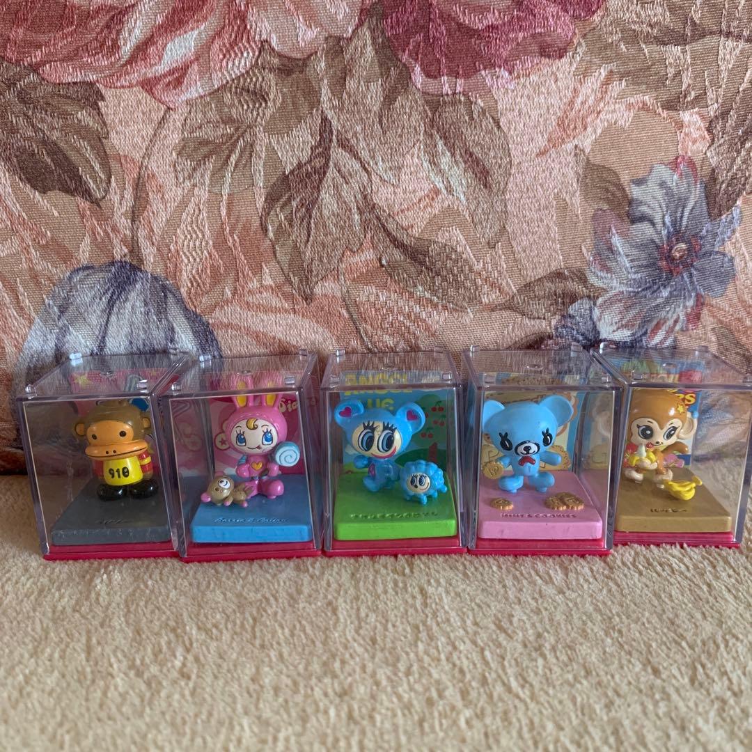 【超レア】　ナルミヤ　エンジェルブルー　メゾピアノ　フィギュア　平成レトロ　5点