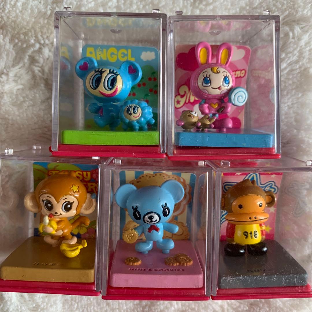 【超レア】　ナルミヤ　エンジェルブルー　メゾピアノ　フィギュア　平成レトロ　5点