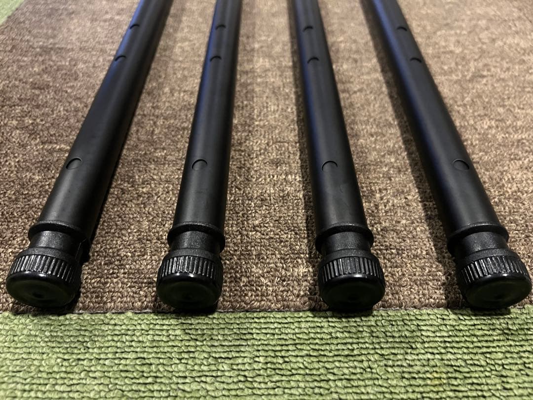 IGT 4way 400・500・ 550・660調整脚　ブラック　スノーピーク