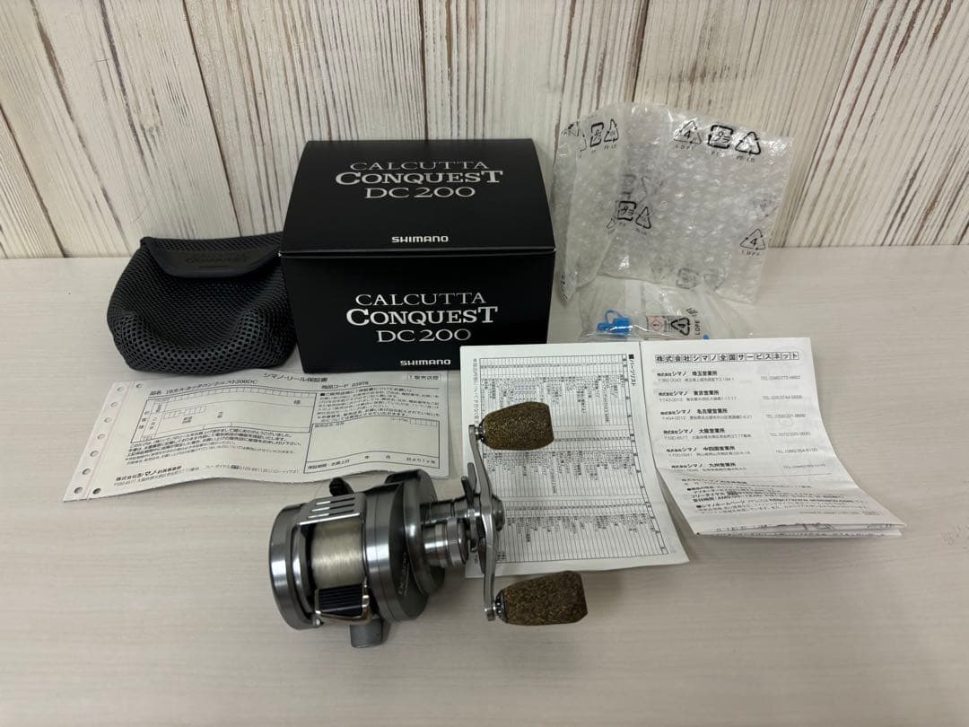 シマノ　19カルカッタコンクエストDC200 右巻き