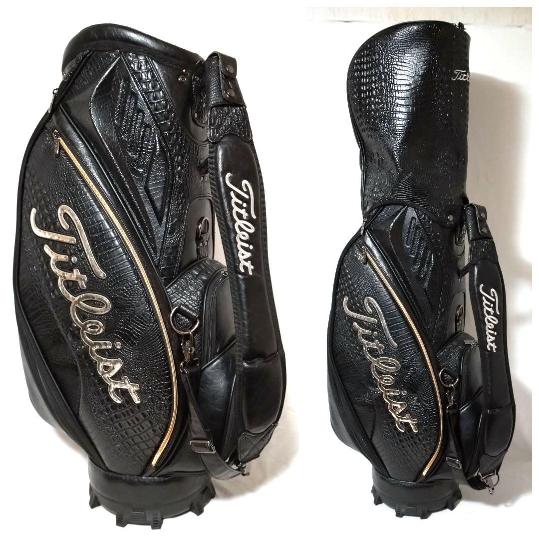 美品　Titleist　タイトリスト　キャディバック　ゴルフバッグ　3点式