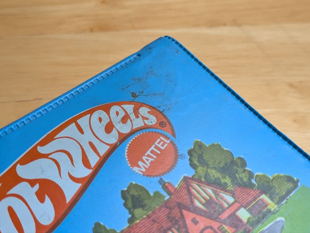 ビンテージ マテル ホットウィール 1980年製12台収納ケース （車両込み）
