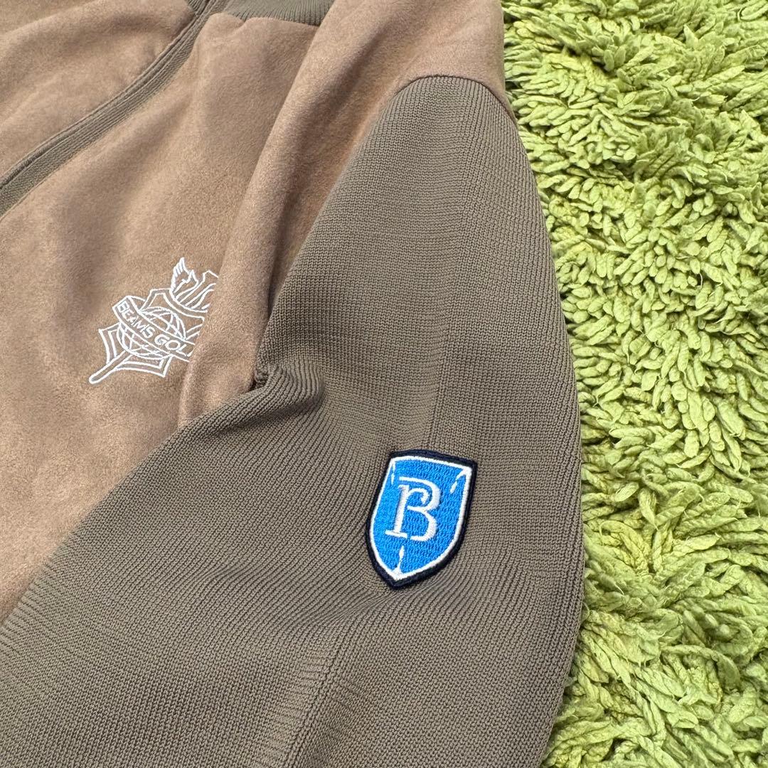 BEAMS GOLF ビームスゴルフ ジャケット アウター ブルゾン 異素材 S