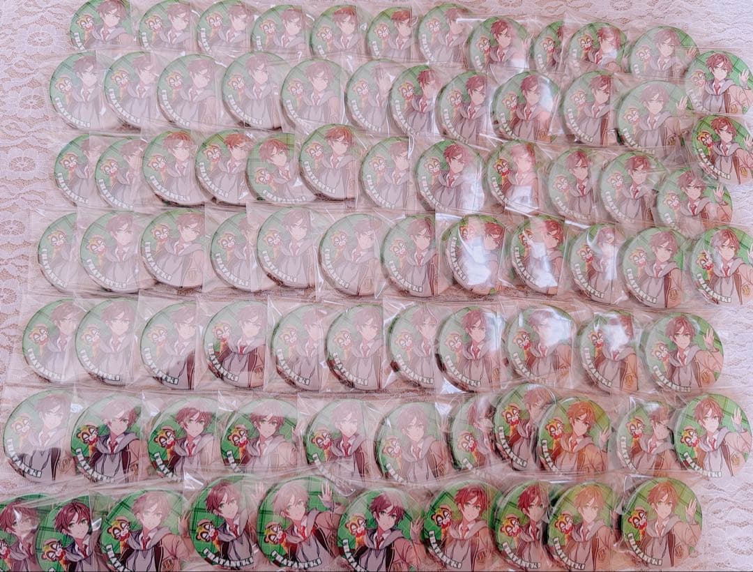 うらたぬき 夏ツ2021 缶バッジ80個