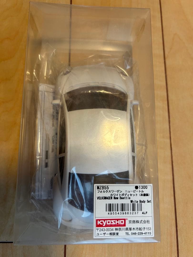 激レア！ ミニッツ　ビートル　ホワイトボディ　オートスケール　４台セット