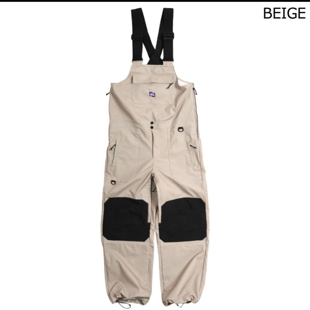 新品 HELLOID ヘルロイド　スノーボード ビブ パンツ