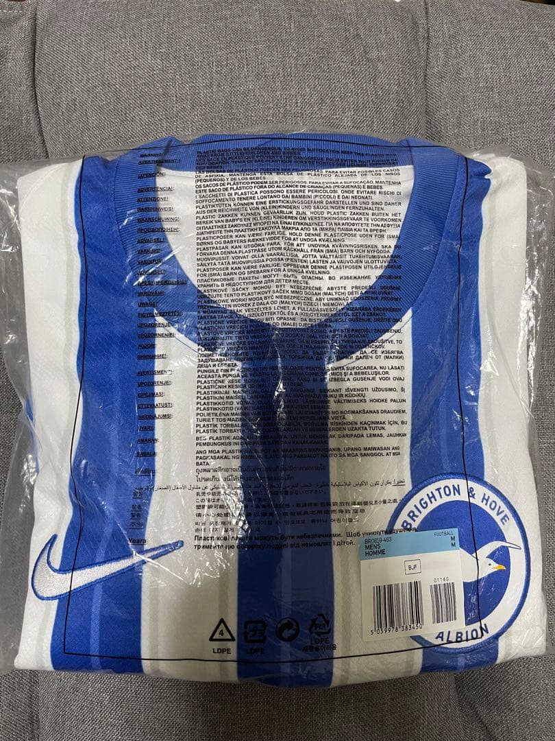 【プレミアパッチ付】ブライトン 2024-25 三笘薫 ユニフォーム 正規品