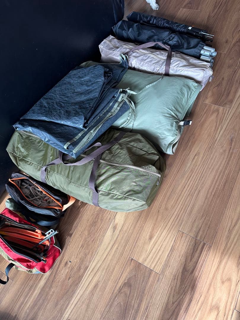 【引取限定】ロゴス Vポールテント タープ ポールセット LOGOS