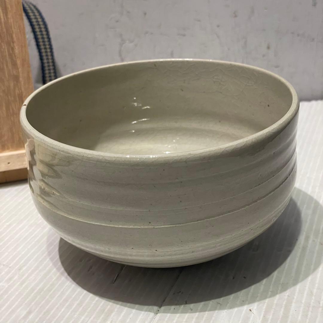 新品　鳥取県　浦富焼　白磁　茶碗　抹茶碗　コレクション　インテリア