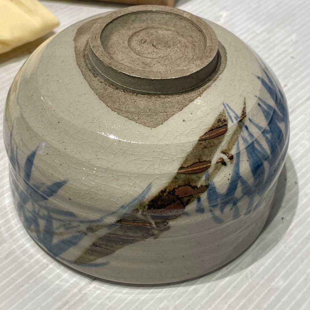 新品　鳥取県　浦富焼　白磁　茶碗　抹茶碗　コレクション　インテリア