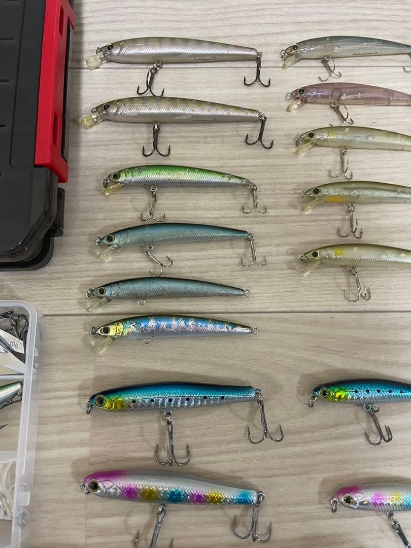 フラッシュミノー、スティッキー1、マーシュ1、ダイソルアー等セット販売