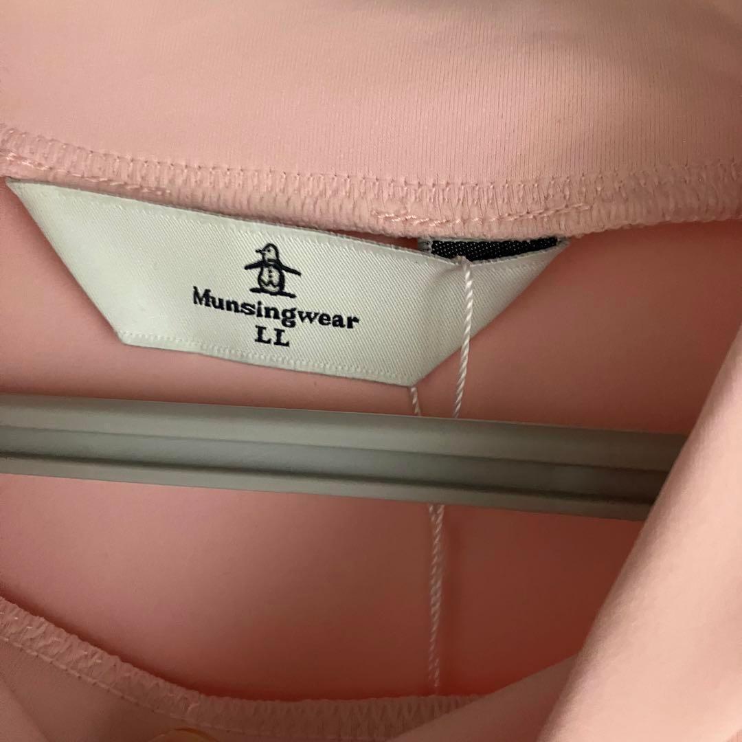 [マンシングウェア] 長袖シャツ 防透 吸汗速乾 UPF50+ モックネックLL