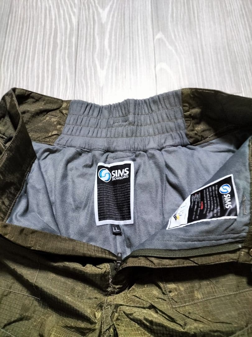 早いもの勝ち！美品　激安！上下セット　SIMS スノーボードウェア　LL
