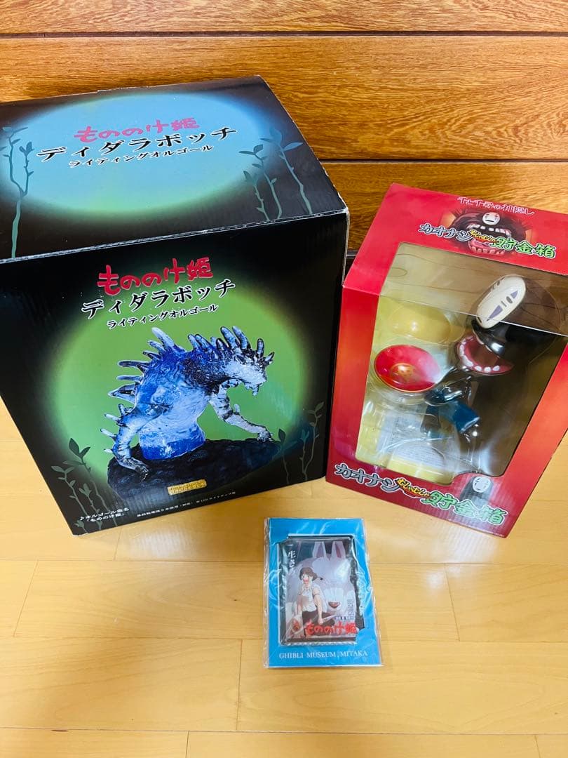 もののけ姫　ディダラボッチ　ライティングオルゴール　カオナシ　千と千尋　新品未開