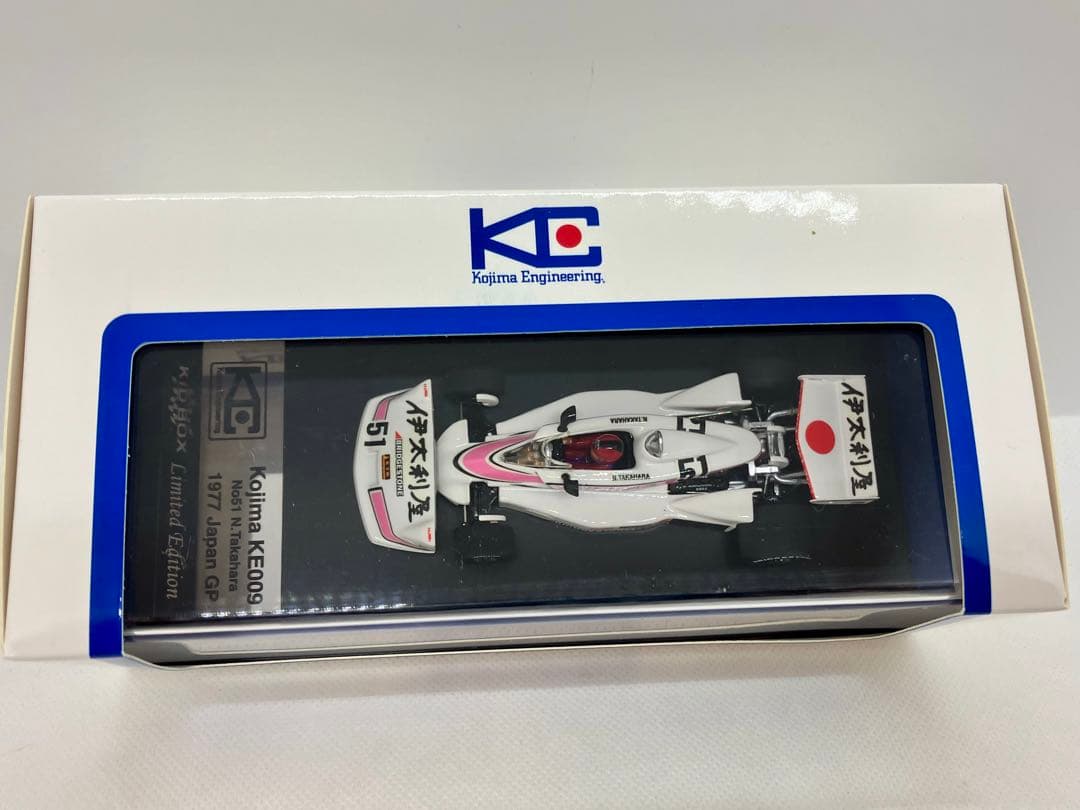 新品★コジマ KOJIMA KE009★高原敬武★1977F1日本GP★1/43