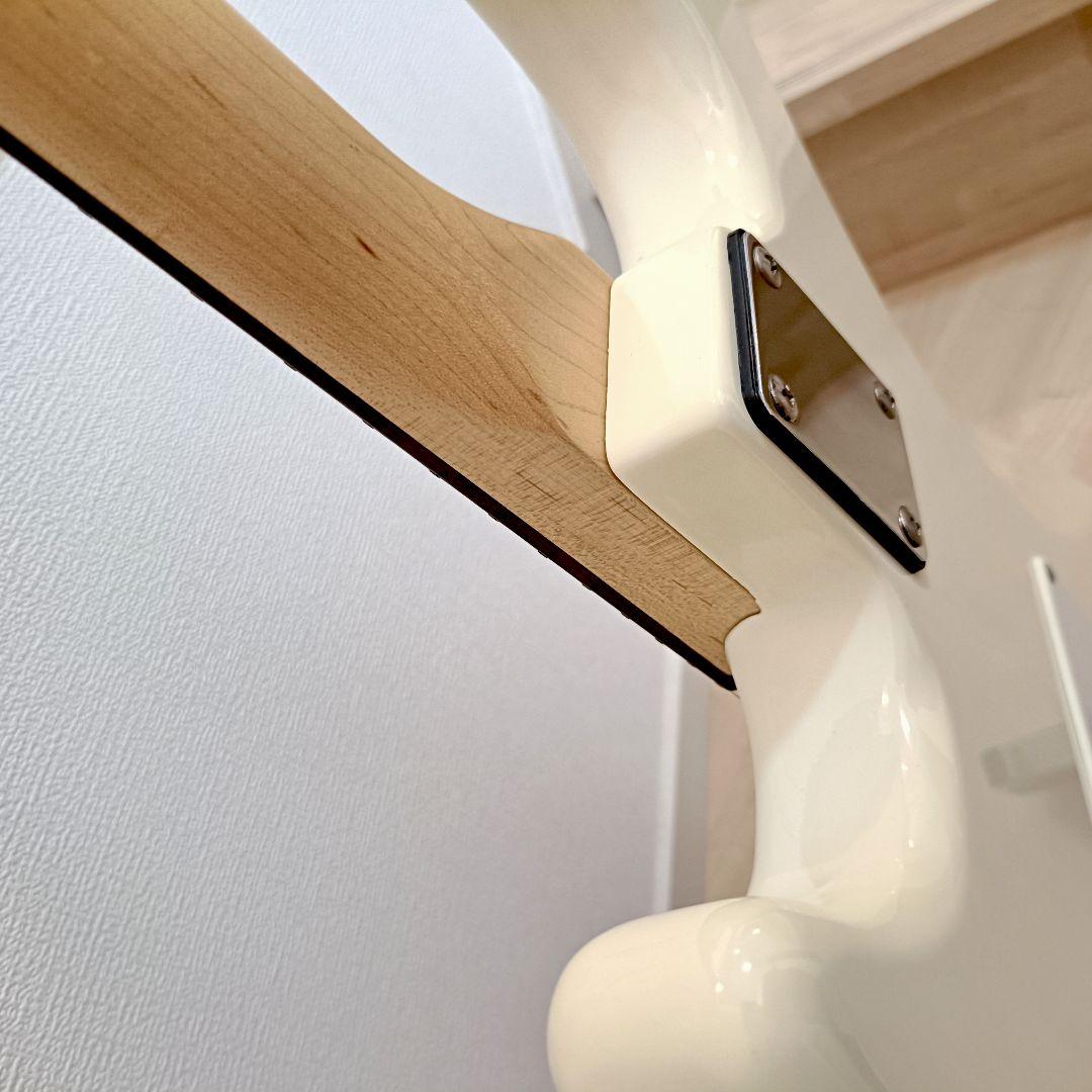 メンテ済｜Bacchusストラトキャスター ホワイト