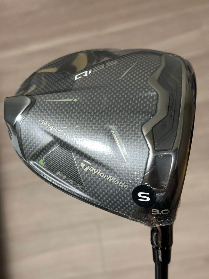 新品未開封TaylorMade Qi35 Maxドライバー 9.0度 Sシャフト