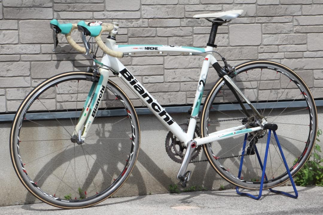 引き取り限定♪人気のビアンキ♪VIA NIRONE7♪RS80カーボンホイール♪