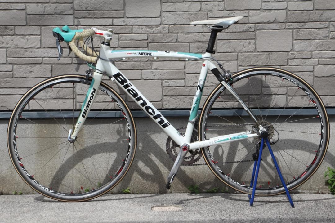 引き取り限定♪人気のビアンキ♪VIA NIRONE7♪RS80カーボンホイール♪