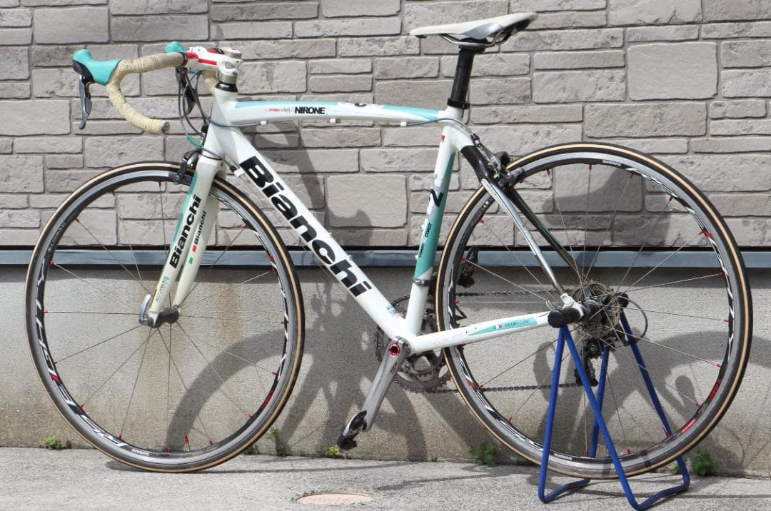引き取り限定♪人気のビアンキ♪VIA NIRONE7♪RS80カーボンホイール♪