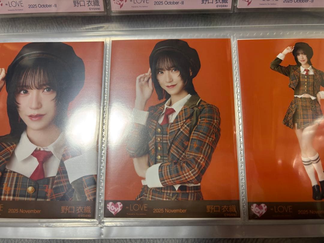 野口衣織 生写真 13種 コンプ まとめ売り（2月15日まで出品予定）バラ売り可