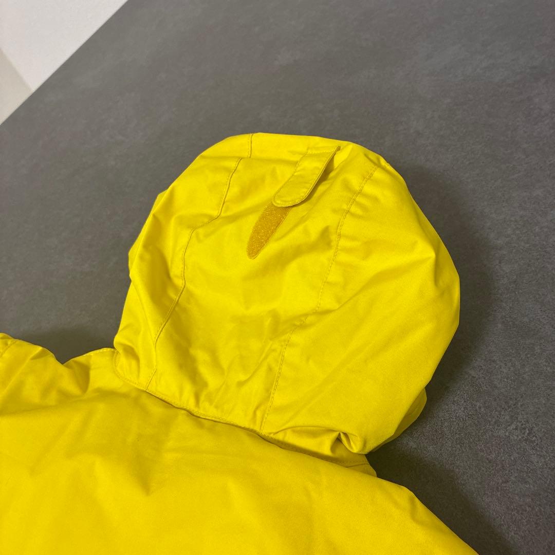 mont-bell 子供用スキーウェア イエロー　80