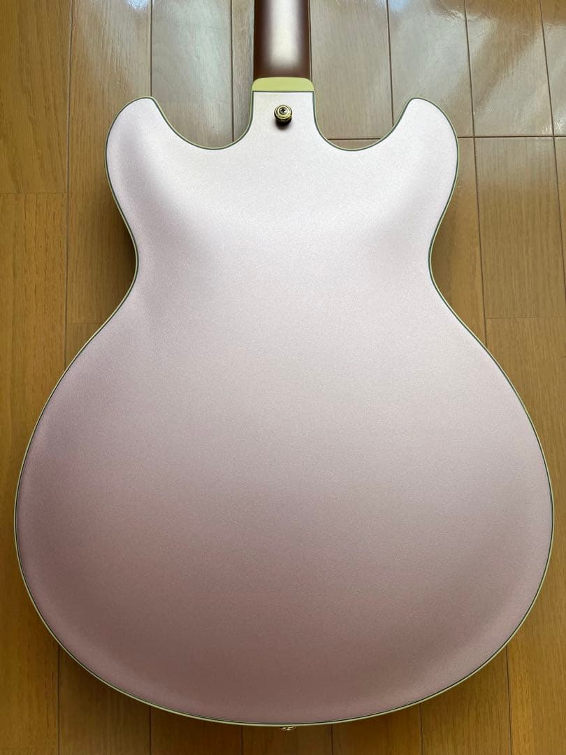【美品】Ibanez AS73G Rose Gold セミアコ ギター