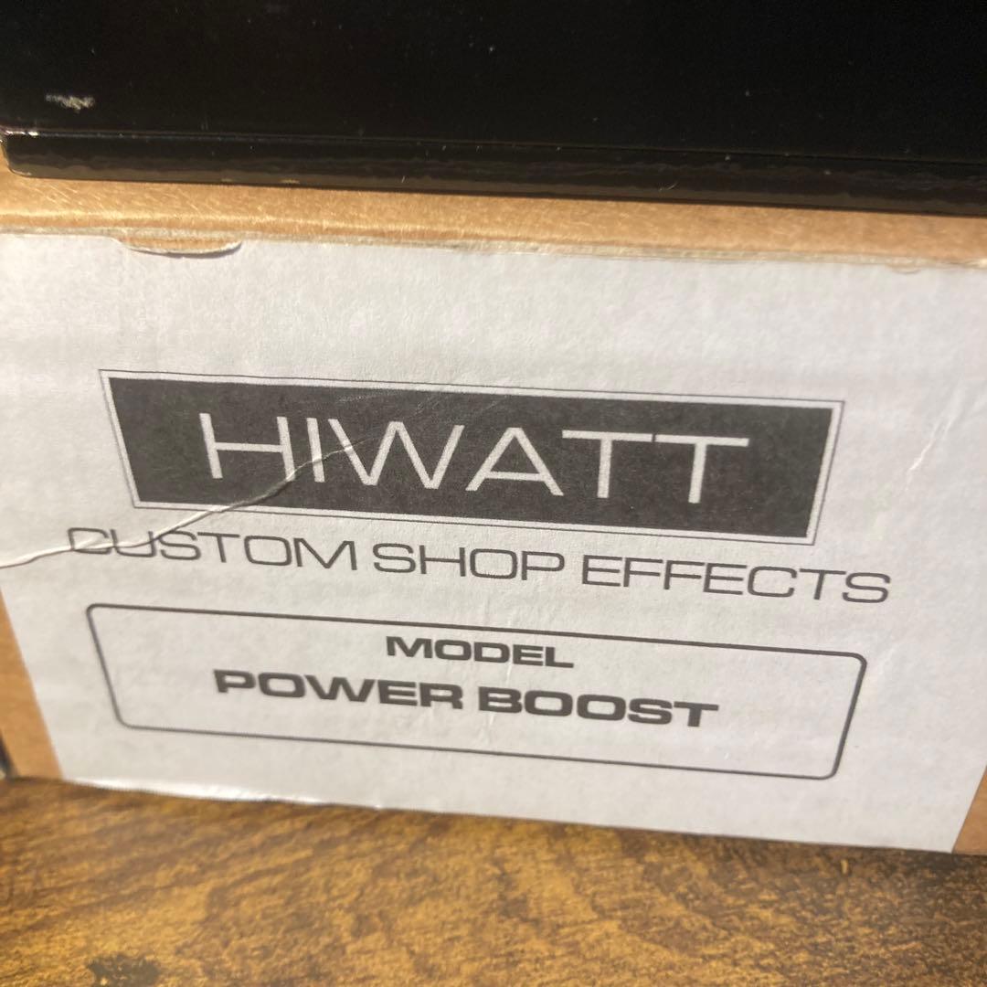 英国の幻⁉️HIWATT power boost‼️