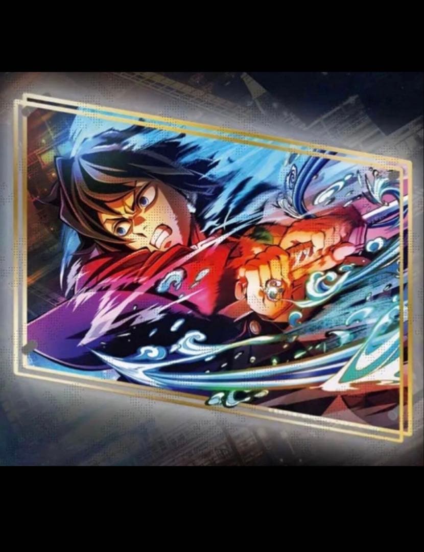 鬼滅の刃WEBSHOPくじ A賞 ビッグレイヤードアクリルパネル 冨岡義勇