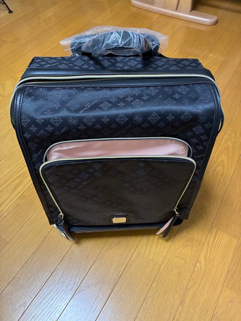 クリスチャンオリビエ はっ水ジャガード キャリーカート ブラック 36000円