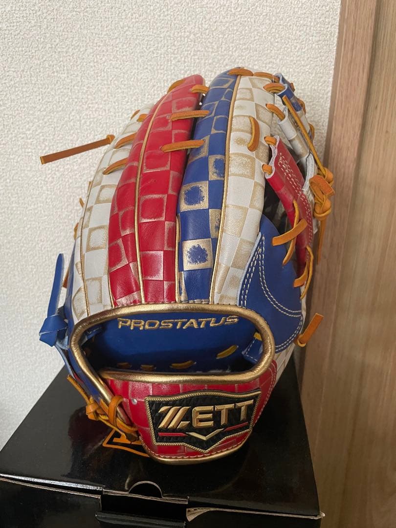 【2024超限定モデル】ゼット プロステイタス 軟式 グローブ 源田モデル