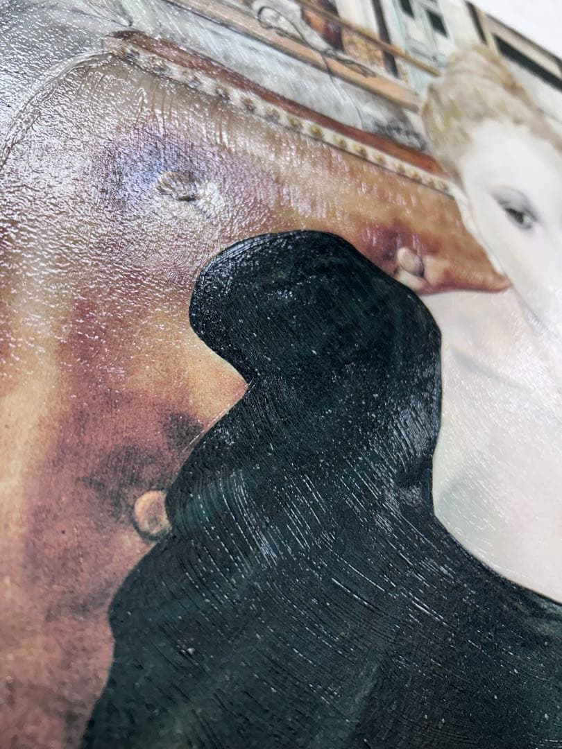 藤田嗣治 レオナール・フジタ カフェ 複製画