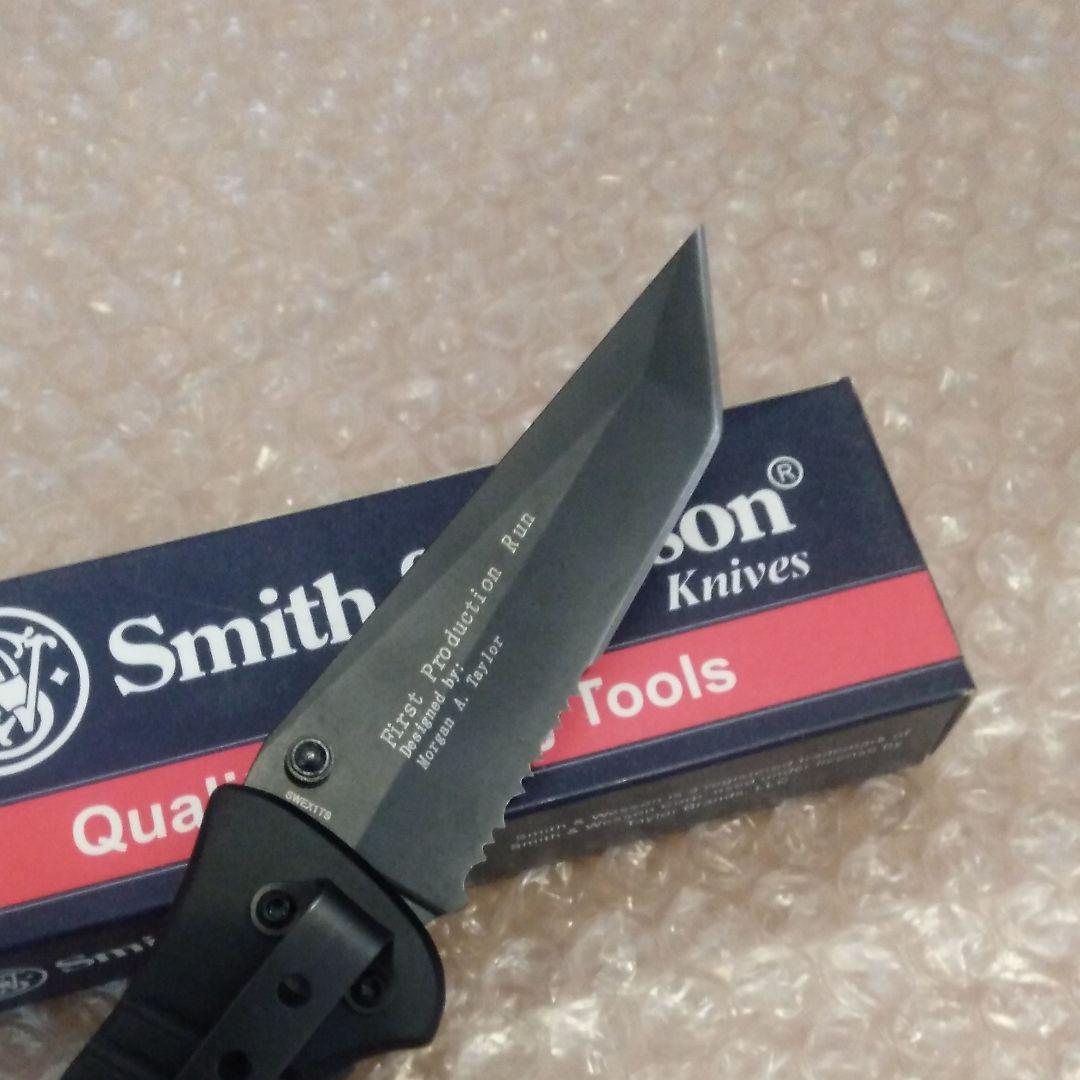 スミス＆ウェッソン。ナイフ。未使用。