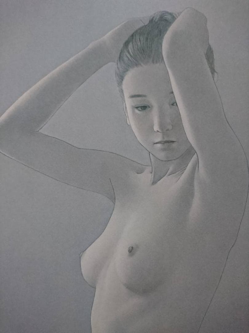 高塚省吾、夜明け、たかつか せいご、美人画、裸婦、入手困難レアな年代物の画集より