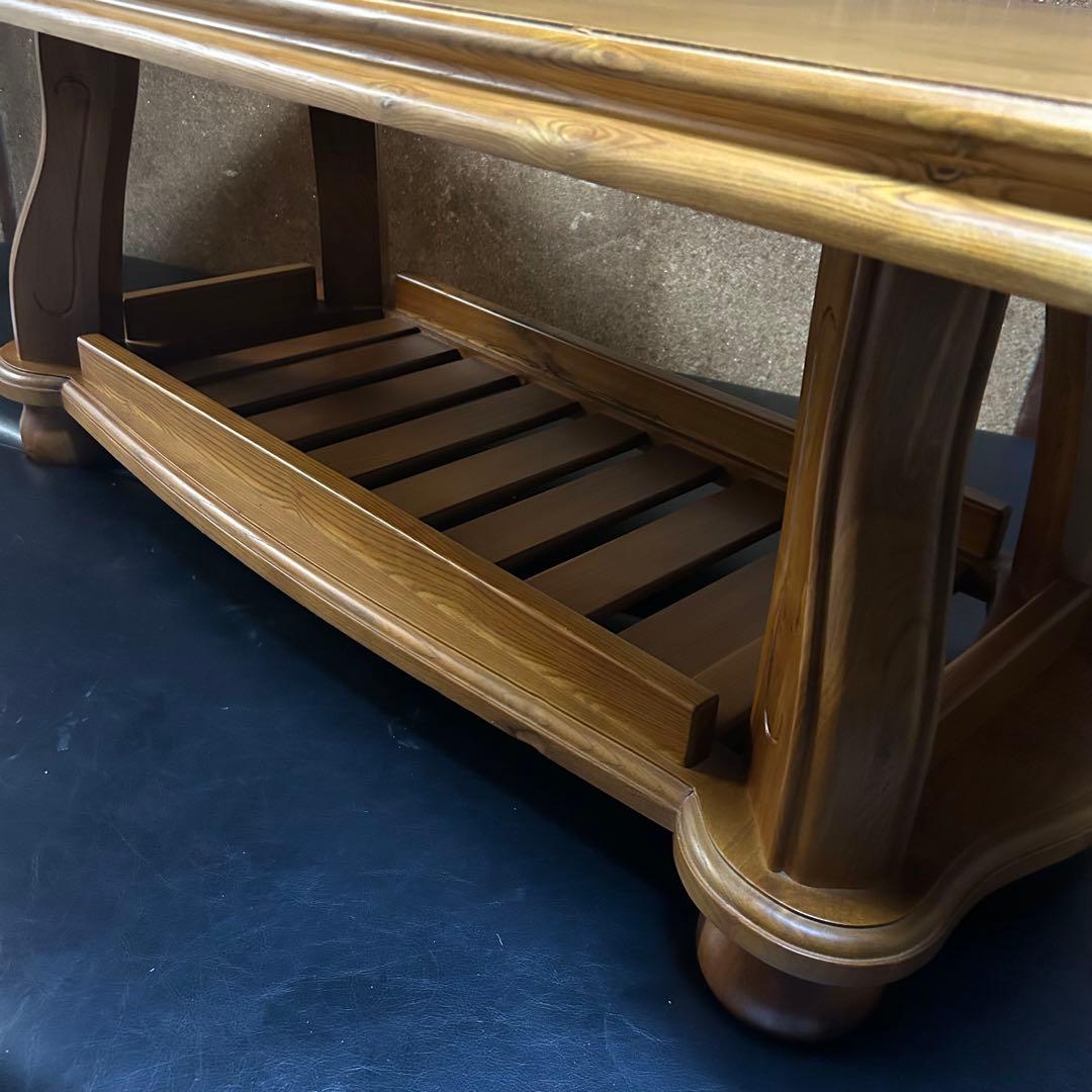 高級家具　応接テーブル　オランダ家具　センターテーブル　アンティーク家具　猫脚