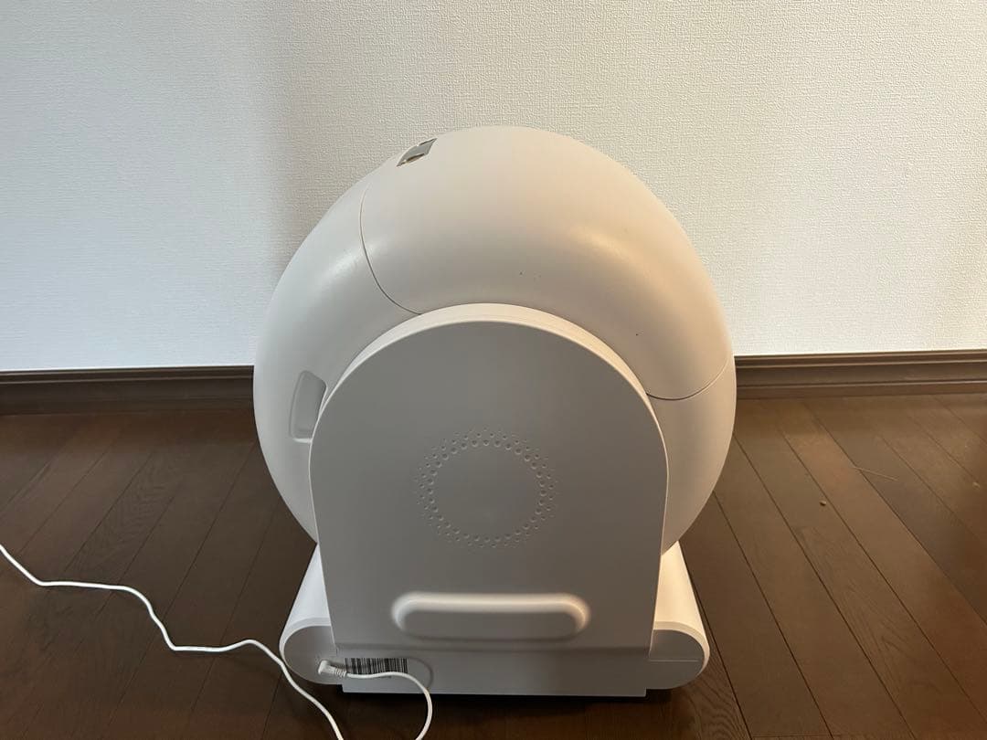 Meopals 自動掃除猫用トイレ ホワイト