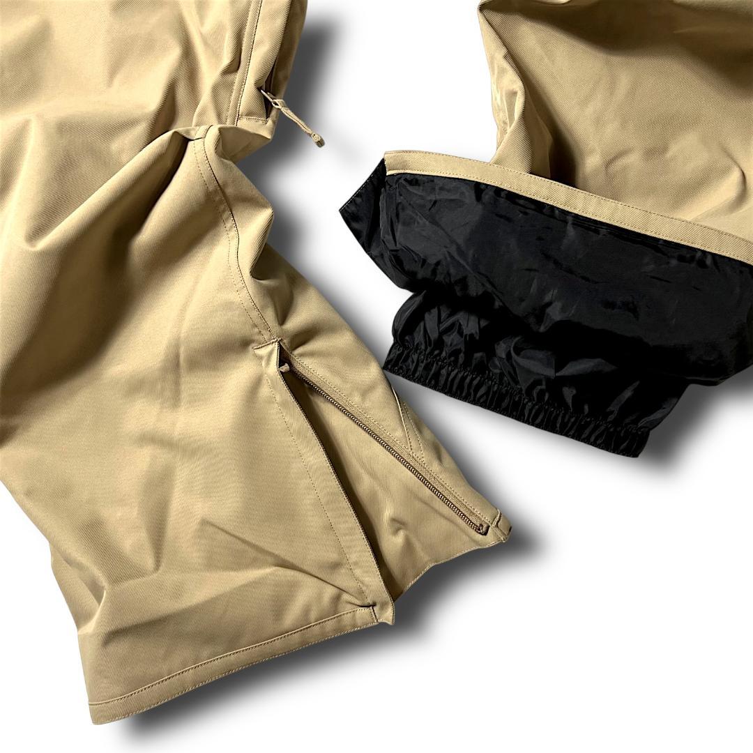 ベージュ パーリーゲイツ 定3.9万 防汚防水防風 ストレッチ スノーウェア M