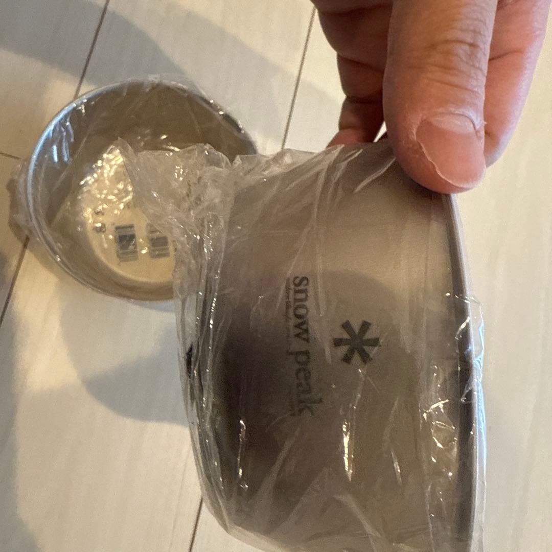 スノーピーク　トレックチタンボウル　限定　２個セット