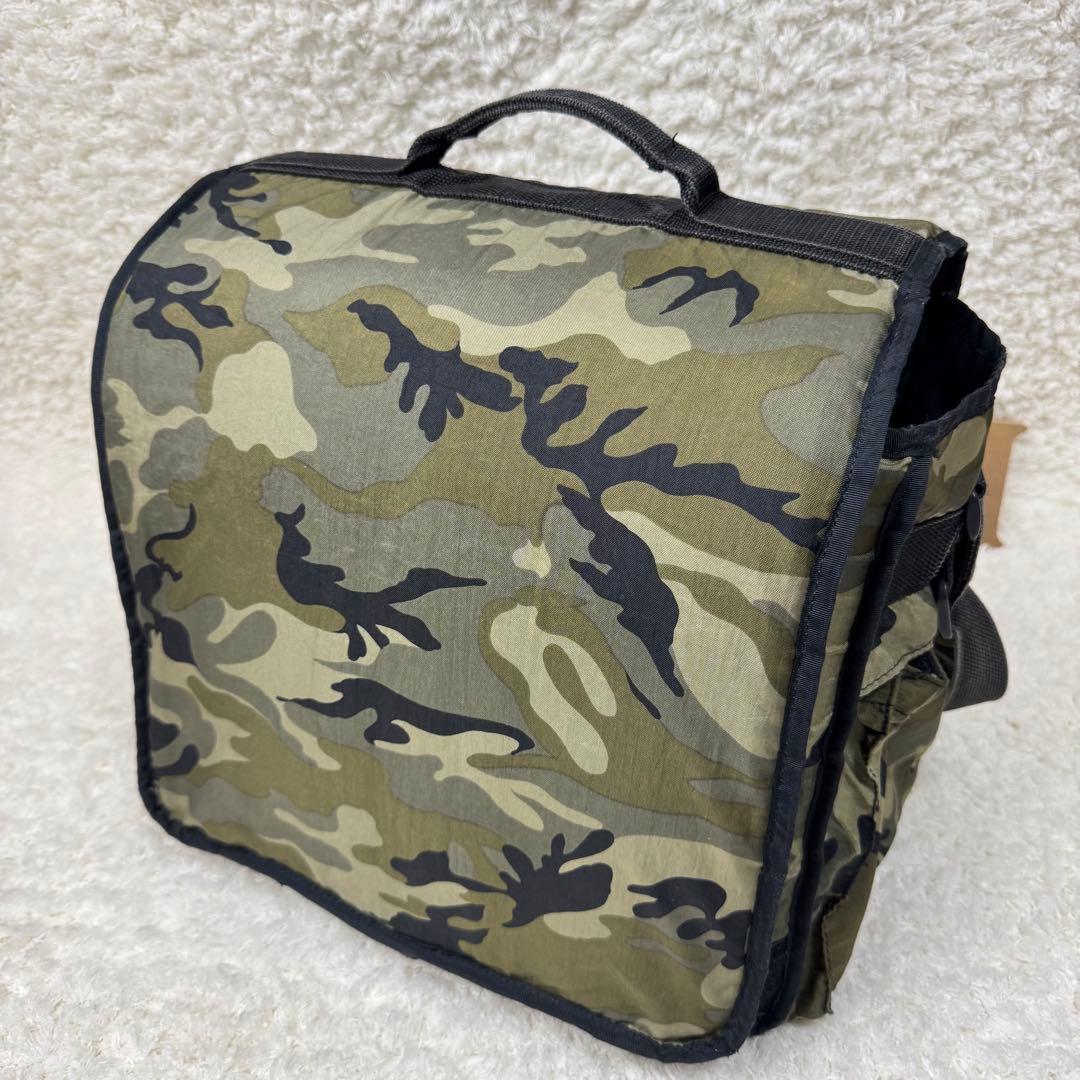 初期A BATHING APE / ベイシング エイプ　レコードバッグ　カモフラ