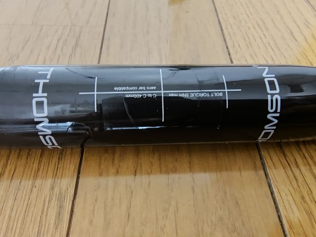 THOMSON ハンドルバー 400mm ブラック