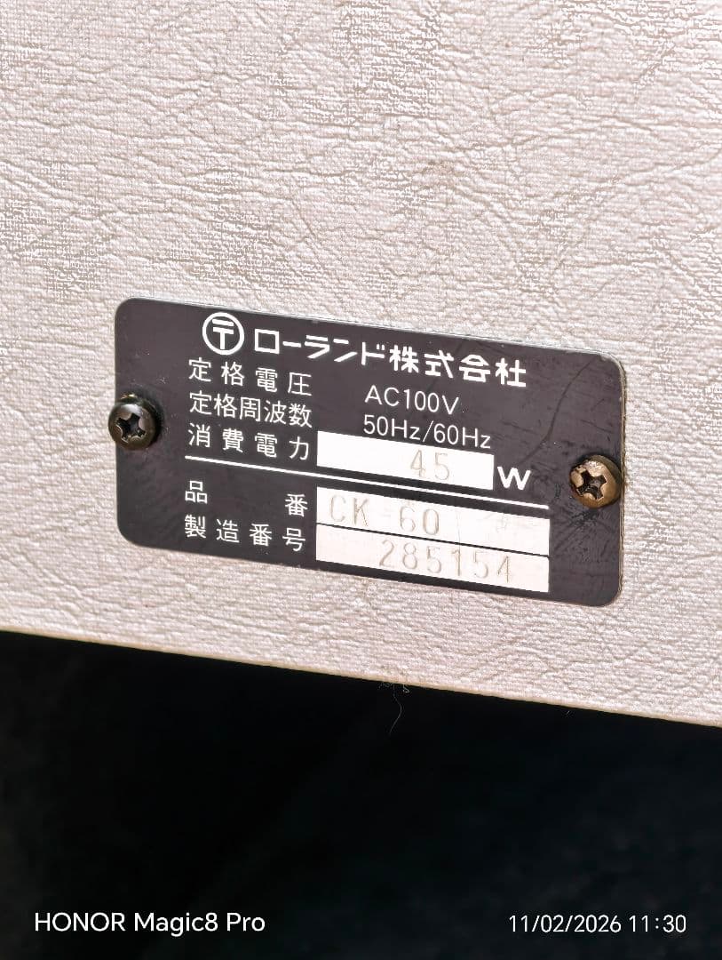 Roland CUBE-60 キーボードアンプ