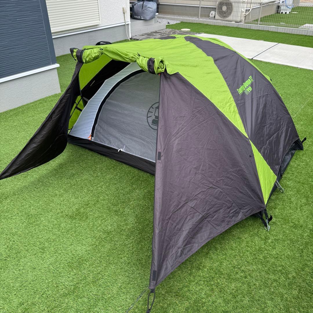 コールマン ツーリングドームST グリーン×ブラック　キャンプテント