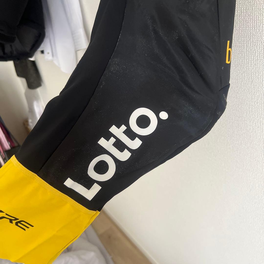Lotto jumbo サイクルジャージ　チーム支給品　ロードワンピース