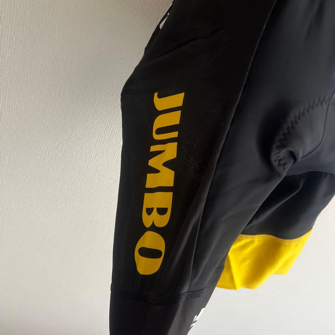 Lotto jumbo サイクルジャージ　チーム支給品　ロードワンピース