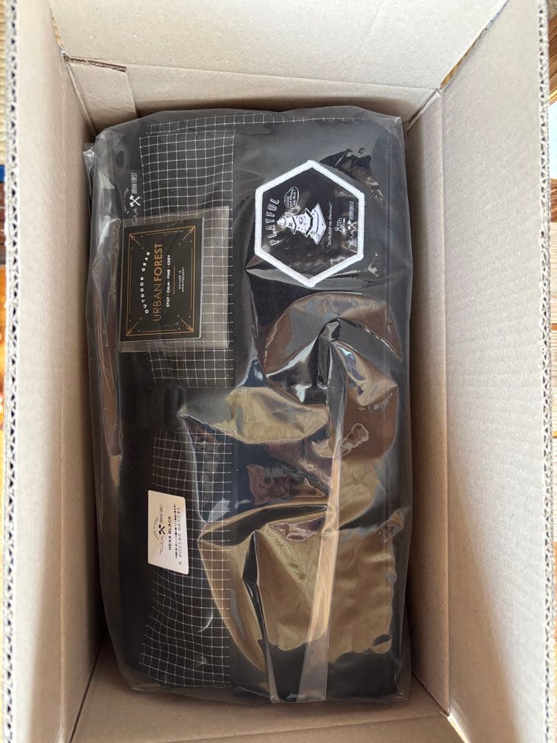 新品未使用　幕男 4th黒 TheArth×URBAN FOREST タープ