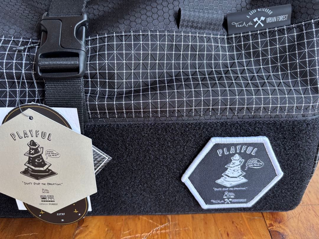 新品未使用　幕男 4th黒 TheArth×URBAN FOREST タープ