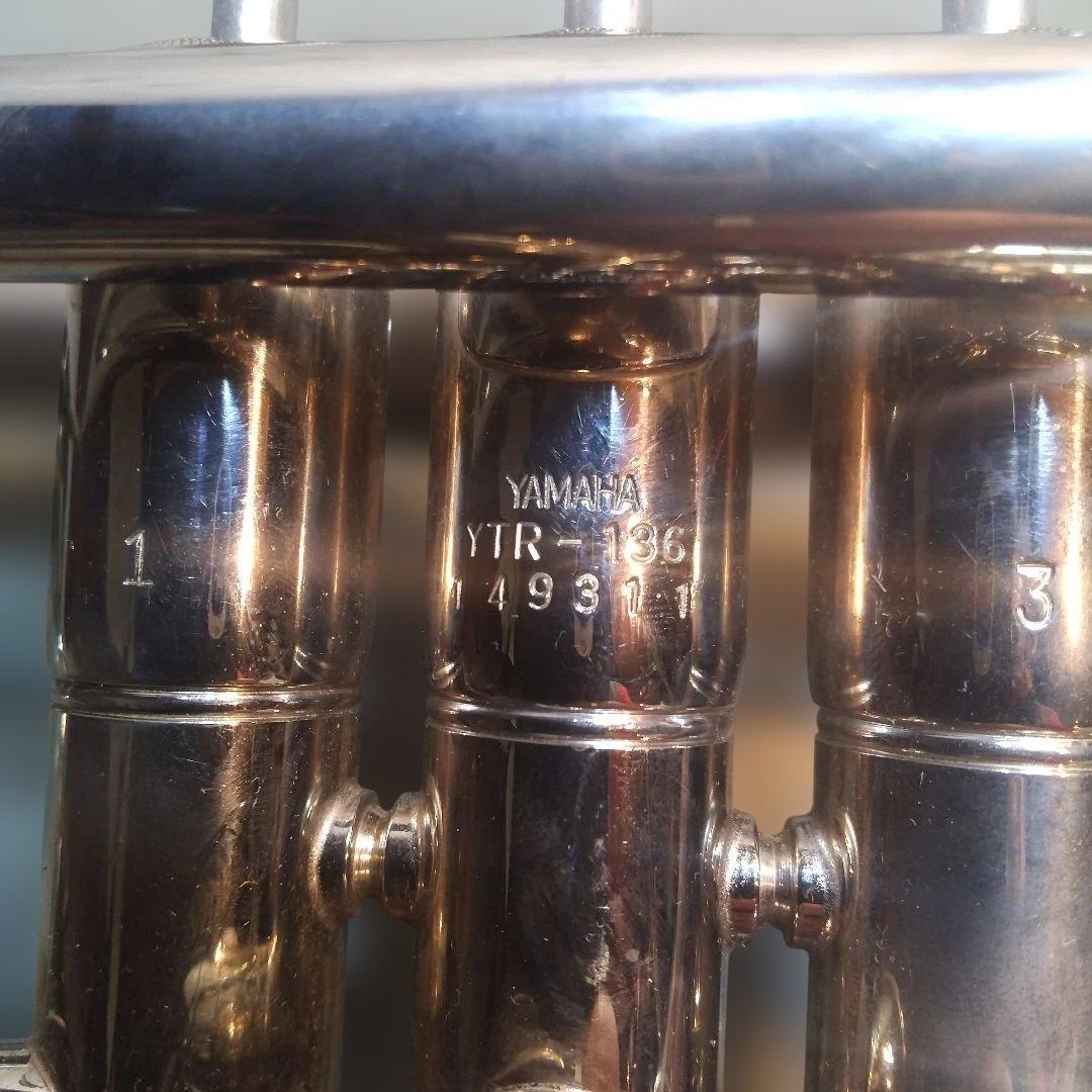 67= 送料無料 YAMAHA ヤマハ トランペット ケース付き 楽器