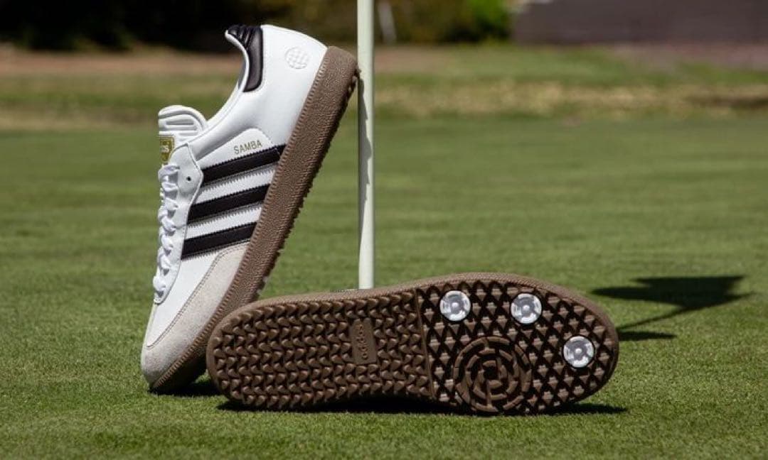 【タグ付新品】アディダス　ゴルフシューズ　サンバ　samba 30.5cm