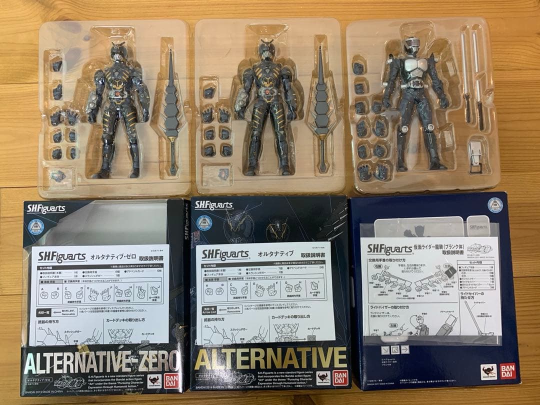 S.H.Figuarts　仮面ライダー龍騎　リュウガ　ファム　他10セット